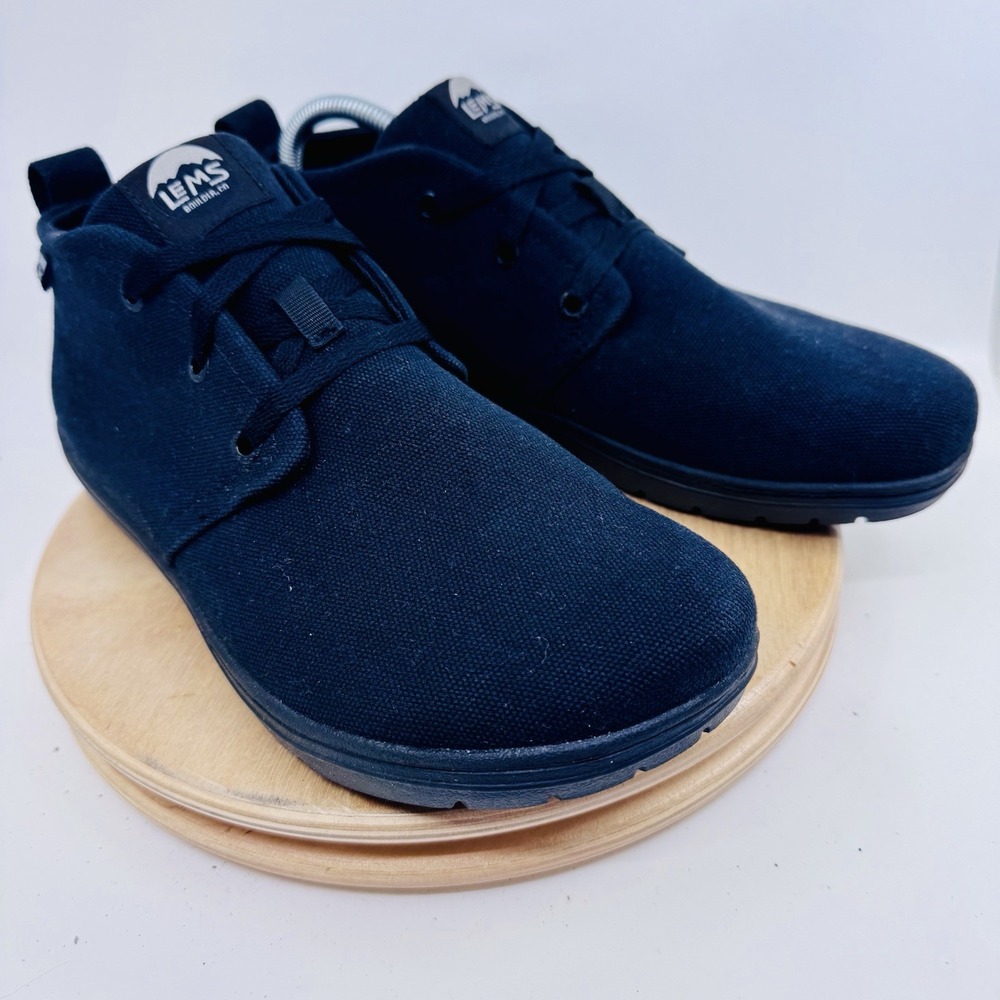 Lems Men's 9.5 Women’s 11 black Chukka Boots - Picture 2 of 9